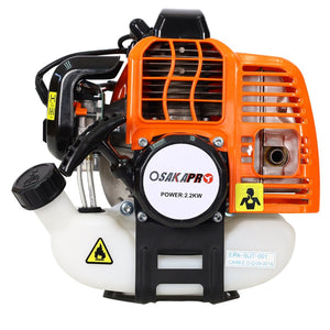 English Elm 4 in 1 Gas Powered 52cc Yard System with Pole Saw Hedge Trimmer and Brush Cutter W46538845