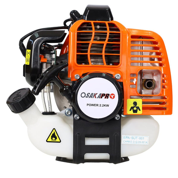 English Elm 4 in 1 Gas Powered 52cc Yard System with Pole Saw Hedge Trimmer and Brush Cutter W46538845