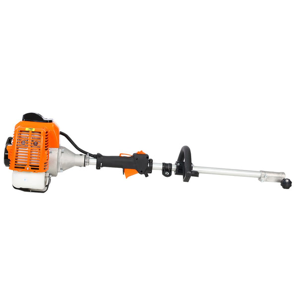 English Elm 4 in 1 Gas Powered 52cc Yard System with Pole Saw Hedge Trimmer and Brush Cutter W46538845