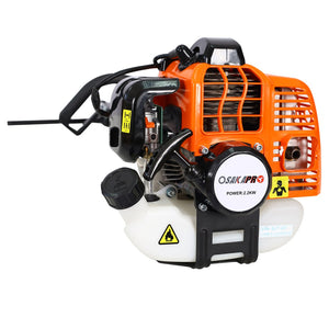 English Elm 4 in 1 Gas Powered 52cc Yard System with Pole Saw Hedge Trimmer and Brush Cutter W46538845