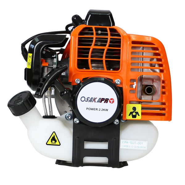 English Elm 4 in 1 Gas Powered 52cc Yard System with Pole Saw Hedge Trimmer and Brush Cutter W46538845