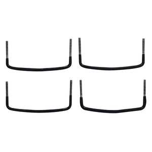 English Elm Rooftop Cargo Basket Rack with Wind Fairing Heavy Duty Steel Universal Crossbar Mount W46540104