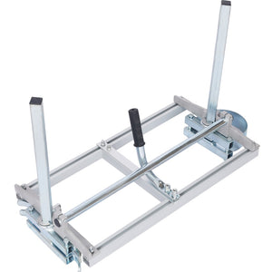English Elm Chainsaw Mill Portable Aluminum Steel Log Planking Tool Fits 14 to 24 Inch Bars W46540107