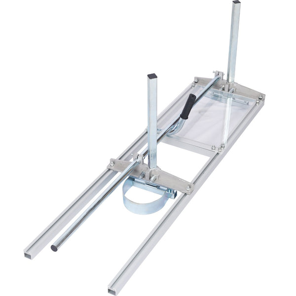 English Elm Chainsaw Mill Portable Aluminum Steel Log Lumber Planking Rig Fits 14 to 48 Inch Bars W46540109