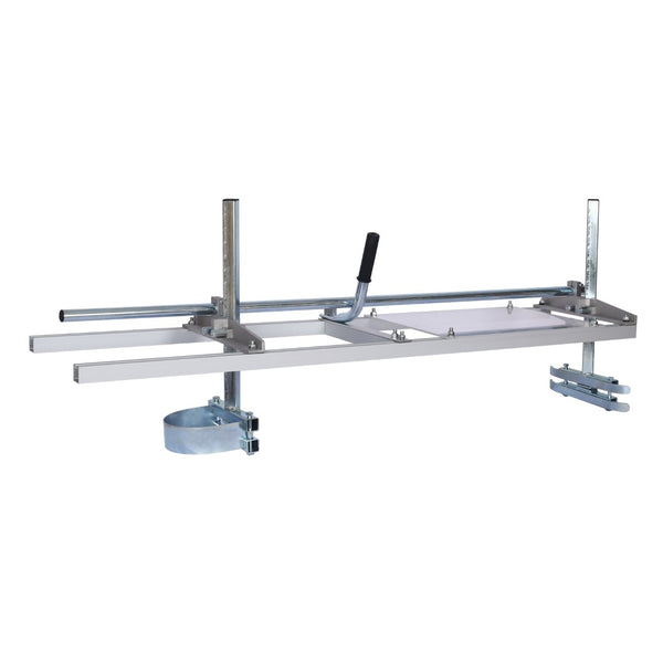 English Elm Chainsaw Mill Portable Aluminum Steel Log Lumber Planking Rig Fits 14 to 48 Inch Bars W46540109