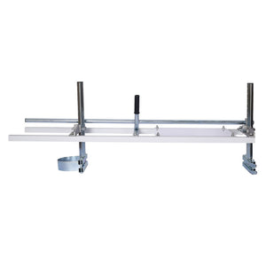 English Elm Chainsaw Mill Portable Aluminum Steel Log Lumber Planking Rig Fits 14 to 48 Inch Bars W46540109