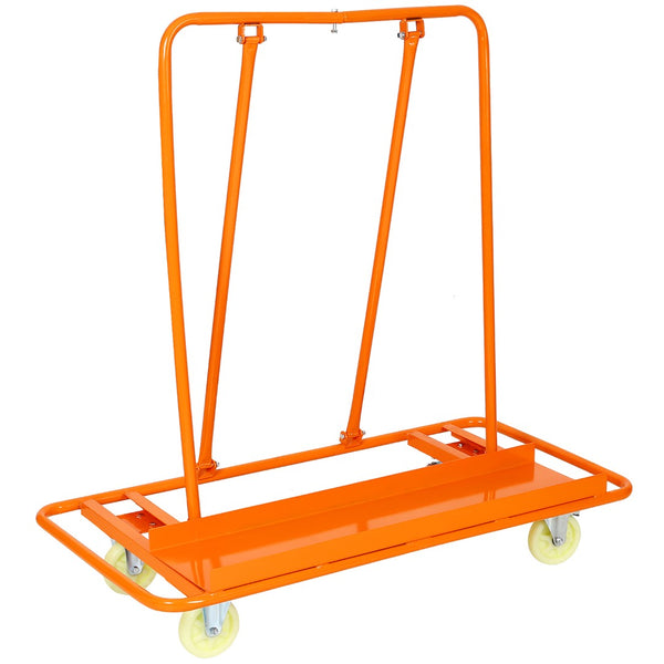 English Elm Heavy Duty Steel Panel Dolly with Locking Casters and 1600lb Jobsite Capacity W46540330