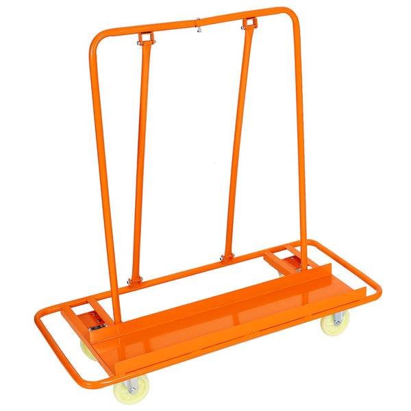 English Elm Heavy Duty Steel Panel Dolly with Locking Casters and 1600lb Jobsite Capacity W46540330