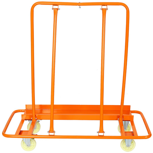 English Elm Heavy Duty Steel Panel Dolly with Locking Casters and 1600lb Jobsite Capacity W46540330