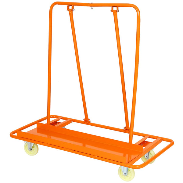 English Elm Heavy Duty Steel Panel Dolly with Locking Casters and 1600lb Jobsite Capacity W46540330
