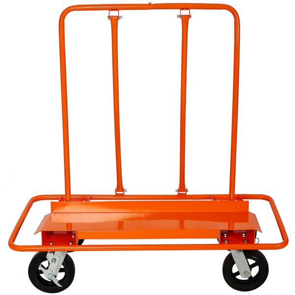English Elm Heavy Steel Panel Dolly with Powder-coated Frame and 2400lb Swivel Caster Capacity W46540331