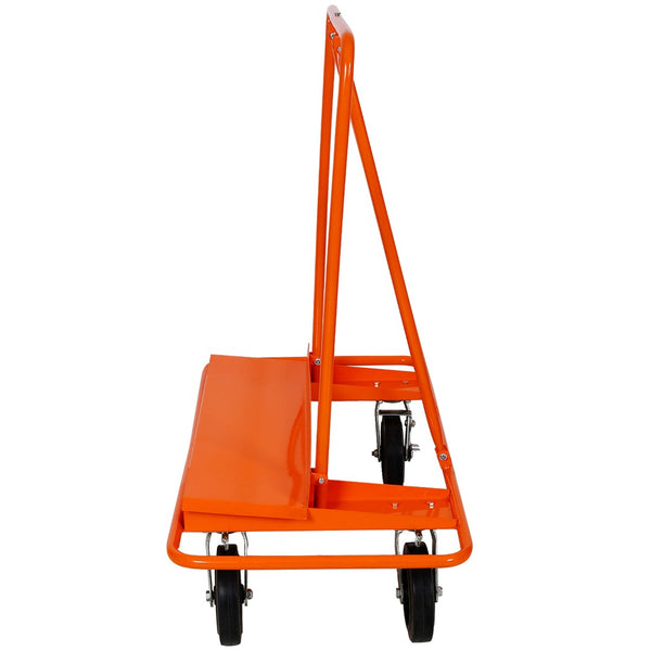 English Elm Heavy Steel Panel Dolly with Powder-coated Frame and 2400lb Swivel Caster Capacity W46540331