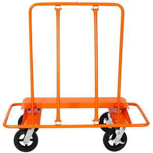 English Elm Heavy Steel Panel Dolly with Powder-coated Frame and 2400lb Swivel Caster Capacity W46540331