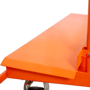 English Elm Heavy Steel Panel Dolly with Powder-coated Frame and 2400lb Swivel Caster Capacity W46540331