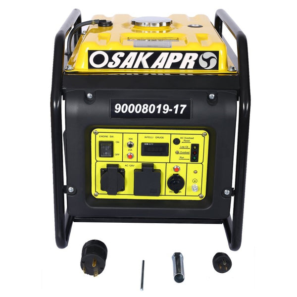 English Elm Open Frame Inverter Generator 3500W RV Ready EPA Compliant Clean Power Output W46541458