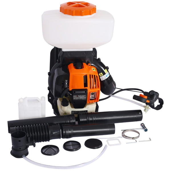 English Elm Backpack Fogger 52cc Gas Powered 3in1 Mist Duster Sprayer for Large Farms W46542865