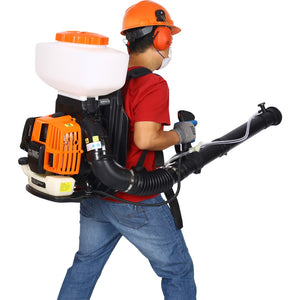 English Elm Backpack Fogger 52cc Gas Powered 3in1 Mist Duster Sprayer for Large Farms W46542865