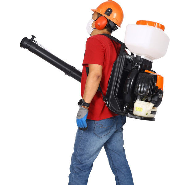 English Elm Backpack Fogger 52cc Gas Powered 3in1 Mist Duster Sprayer for Large Farms W46542865
