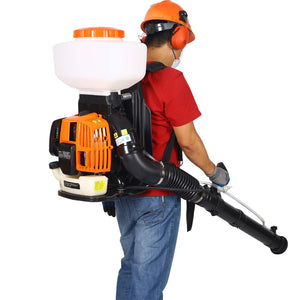 English Elm Backpack Fogger 52cc Gas Powered 3in1 Mist Duster Sprayer for Large Farms W46542865
