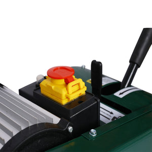 English Elm Double Flywheel Kinetic Electric Log Splitter 7 Ton Force Fast 2 Second Cycle W46542962