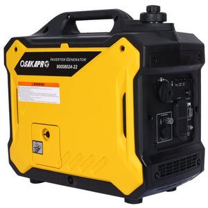 English Elm Super Quiet 2000W Portable Inverter Generator Pure Sine Wave EPA Compliant Lightweight W46547411