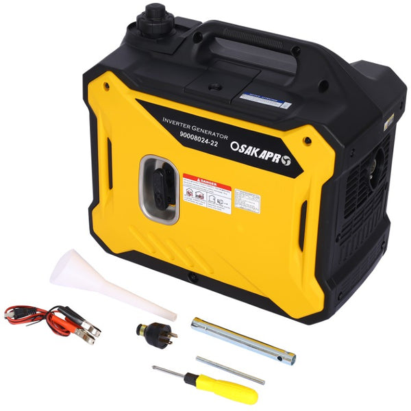 English Elm Super Quiet 2000W Portable Inverter Generator Pure Sine Wave EPA Compliant Lightweight W46547411