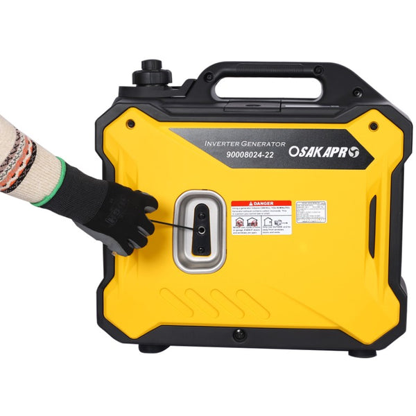 English Elm Super Quiet 2000W Portable Inverter Generator Pure Sine Wave EPA Compliant Lightweight W46547411