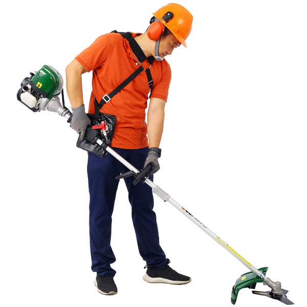 English Elm 4 in 1 Gas Multi Tool 38cc 4 Stroke Engine with Pole Saw Hedge Trimmer Brush Cutter W46552275