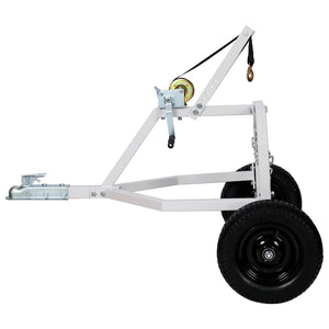 English Elm Atv Log Skidding Arch Heavy Duty Steel Frame 1000 Lb Winch Pneumatic Tires W46554594