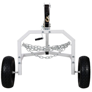 English Elm Atv Log Skidding Arch Heavy Duty Steel Frame 1000 Lb Winch Pneumatic Tires W46554594
