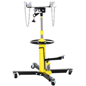 English Elm 1660lbs Hydraulic Transmission Jack Two Stage Foot Pump Shop Lift 32 to 70 Inch W46557316