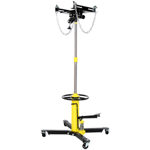 English Elm 1660lbs Hydraulic Transmission Jack Two Stage Foot Pump Shop Lift 32 to 70 Inch W46557316