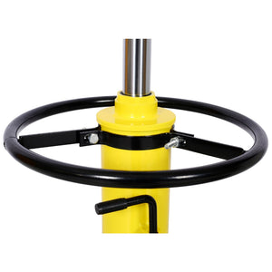 English Elm 1660lbs Hydraulic Transmission Jack Two Stage Foot Pump Shop Lift 32 to 70 Inch W46557316