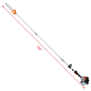 English Elm 10 Attachment 33cc Gas Yard System with Pole Saw Hedge Trimmer and Brush Cutter W46558448