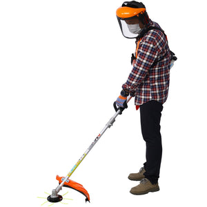 English Elm 10 Attachment 33cc Gas Yard System with Pole Saw Hedge Trimmer and Brush Cutter W46558448