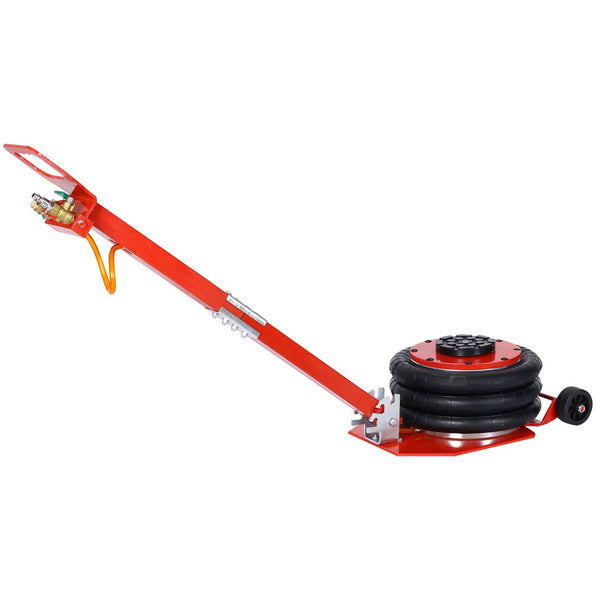 English Elm 3t Pneumatic Triple Bag Air Jack 6600lb Capacity Fast Lift for Off-road Terrain W46558458