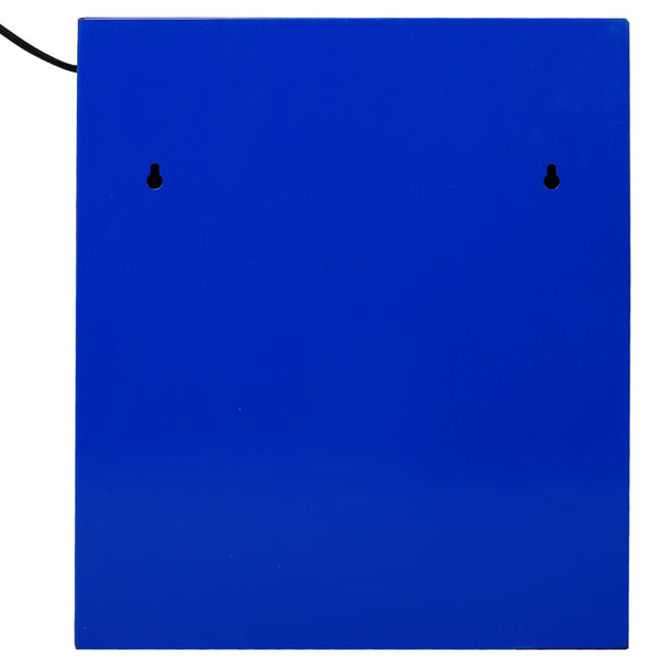 English Elm Micro Wall Mount Parts Cleaner with 14l Tank Welded Steel Powder Coated Finish W46559176