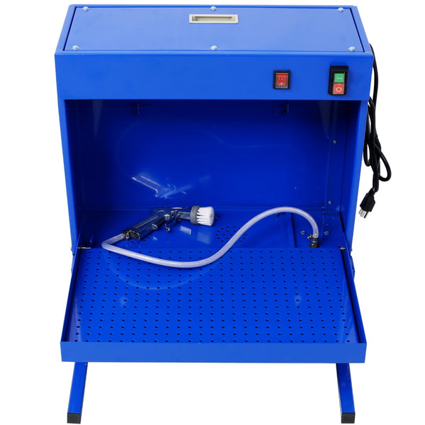 English Elm Micro Wall Mount Parts Cleaner with 14l Tank Welded Steel Powder Coated Finish W46559176