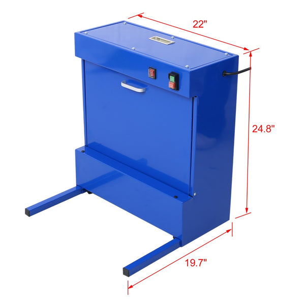 English Elm Micro Wall Mount Parts Cleaner with 14l Tank Welded Steel Powder Coated Finish W46559176