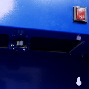 English Elm Micro Wall Mount Parts Cleaner with 14l Tank Welded Steel Powder Coated Finish W46559176
