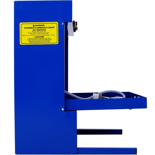 English Elm Micro Wall Mount Parts Cleaner with 14l Tank Welded Steel Powder Coated Finish W46559176