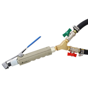 English Elm Dual Tank Abrasive Blaster with Steel Hoppers Quick-change Valve and Four Nozzle Sizes W46559178