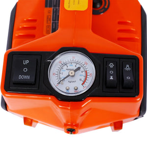 English Elm Electric Hydraulic Floor Jack Kit 5 Ton 12v with Impact Wrench and Led Light W46560408