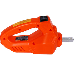 English Elm Electric Hydraulic Floor Jack Kit 5 Ton 12v with Impact Wrench and Led Light W46560408