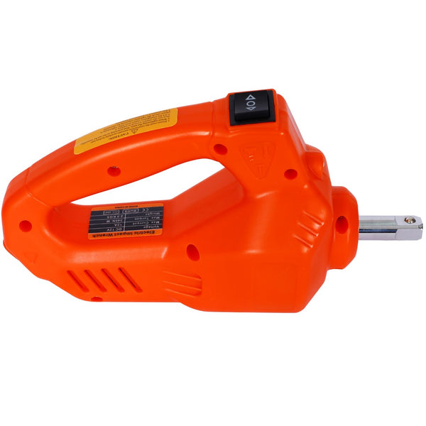 English Elm Electric Hydraulic Floor Jack Kit 5 Ton 12v with Impact Wrench and Led Light W46560408