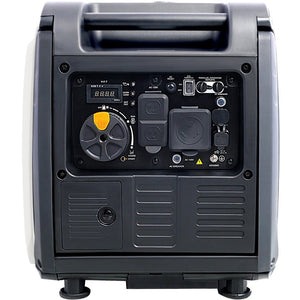 English Elm Super Quiet 4500W Inverter Generator Portable Pure Sine Wave RV Ready Electric Start Gray W46560431
