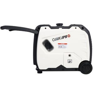 English Elm Super Quiet 4500W Inverter Generator Portable Pure Sine Wave RV Ready Electric Start Gray W46560431