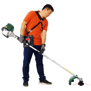 English Elm 4 Attachment Gas Powered Yard Tool System 31cc 4 Stroke Engine with Pole Saw Hedge Trimmer W46561886