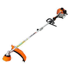 English Elm 4 in 1 Gas Powered Yard Tool System with Pole Saw Hedge Trimmer and Brush Cutter W46561887