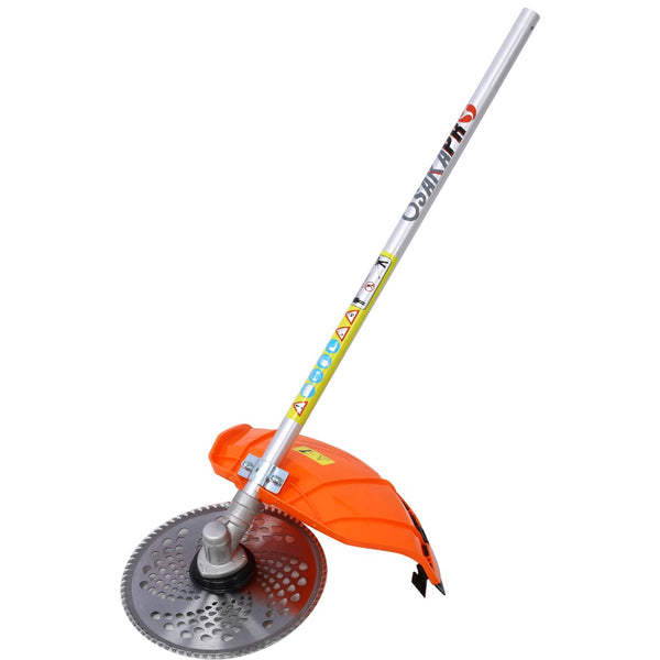 English Elm 8 in 1 Gas Powered Multi Attachment Yard Tool System with 56cc 2 Stroke Engine W46561889